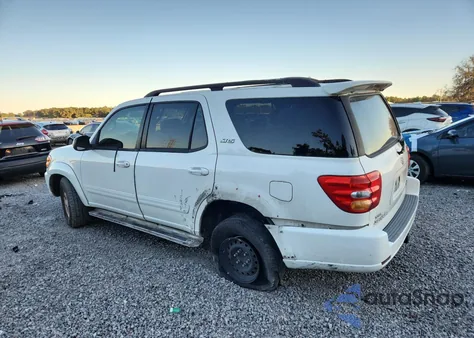 2003 Toyota Sequoia Sr5 from USA, damaged, VIN 5TDZT34A93S166506